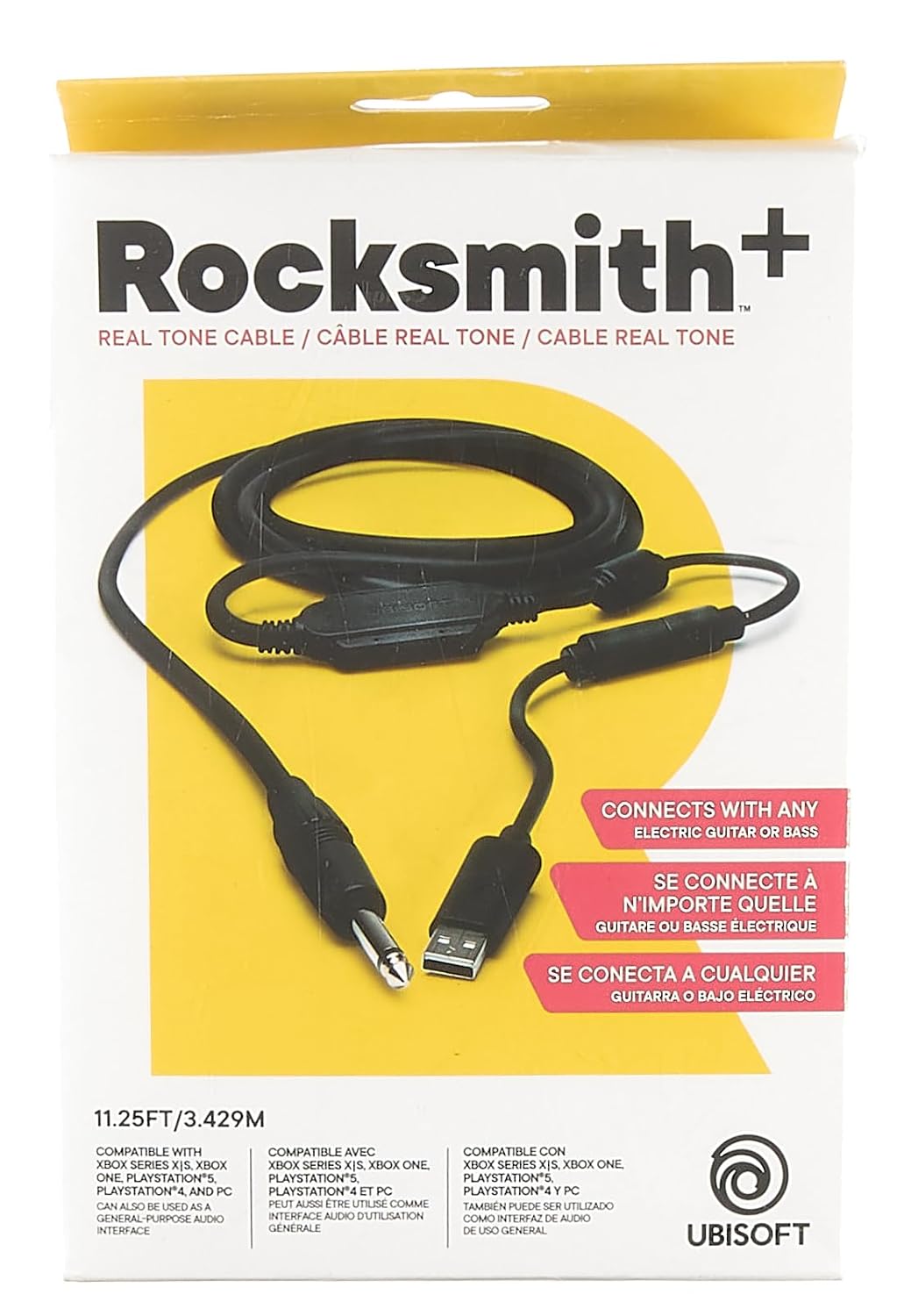 Rocksmith+ realtone cable